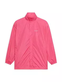 Куртка-дождевик оверсайз Balenciaga, розовый