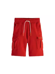Спортивные шорты-карго для маленьких мальчиков и мальчиков Scotch &amp; Soda, красный