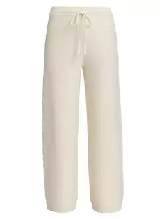 Трикотажные брюки широкого кроя Dakota Splendid, белый