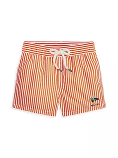 Полосатые плавки для маленьких мальчиков Polo Ralph Lauren, цвет club stripe