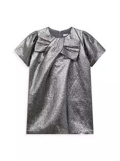 Платье Franny цвета металлик для маленьких девочек и девочек Reiss, цвет silver
