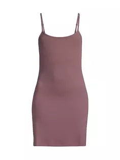 Платье-комбинация Najah в рубчик Skin, цвет aubergine
