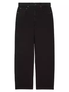 Большие джинсы Balenciaga, черный