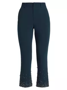 Укороченные брюки Kerry с украшением Cinq À Sept, синий