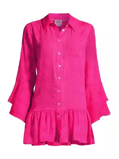 Платье-футляр Vierra Burnout Milly, ярко-розовый