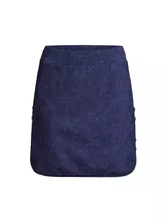 Спортивная юбка с боковыми кнопками для гольфа и тенниса L&apos;Etoile Sport, темно-синий