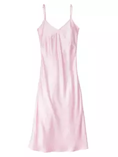 Шелковое ночное платье Cosette Petite Plume, розовый