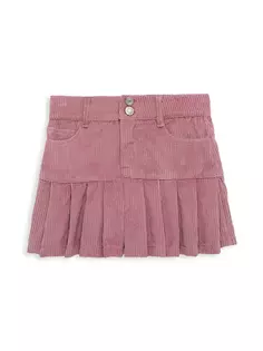 Вельветовая юбка для девочек Flowers By Zoe, цвет pink cordoroy
