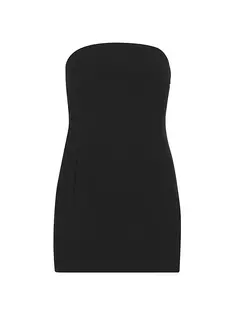 Мини-платье Erin без бретелек Nonchalant Label, черный