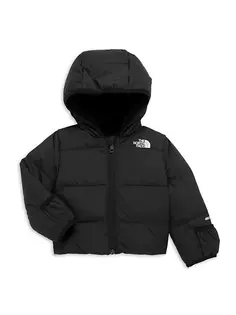 Куртка North Down с капюшоном для маленьких мальчиков The North Face, черный