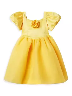 Платье красавицы-принцессы для маленьких девочек и девочек Janie And Jack, желтый