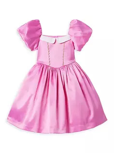 Платье Disney Aurora для маленьких девочек и девочек Janie And Jack, розовый