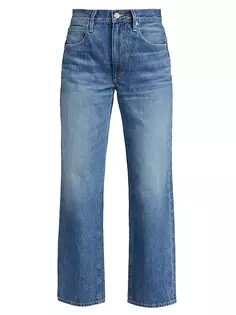 Прямые джинсы Sophie со средней посадкой Slvrlake, цвет troubled waters