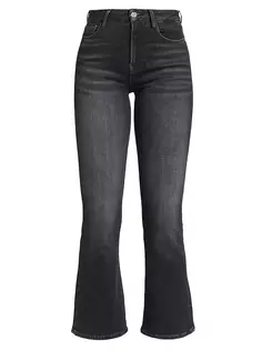 Расклешенные джинсы Le Crop со средней посадкой Frame, цвет murphy
