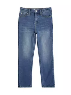 Прямые джинсы Peggi до щиколотки для девочек 7 For All Mankind, цвет pinyon
