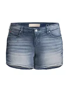 Джинсовые шорты Jada с боковыми шлицами Slink Jeans, Plus Size, цвет jada