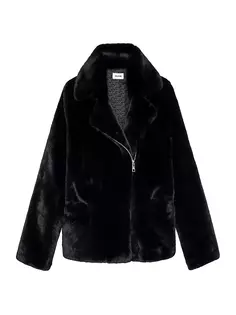 Куртка из искусственного меха Freeze Zadig &amp; Voltaire, цвет noir