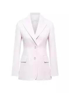 Двойная хлопковая куртка Scanlan Theodore, цвет tinted pink