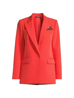 Куртка Krya, украшенная пайетками Ungaro, цвет orange