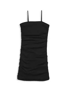 Облегающее платье Noemi для маленьких девочек и девочек Theme, черный