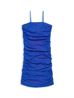 Облегающее платье Noemi для маленьких девочек и девочек Theme, синий