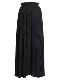 Плиссированная юбка макси Krista Ulla Johnson, цвет noir