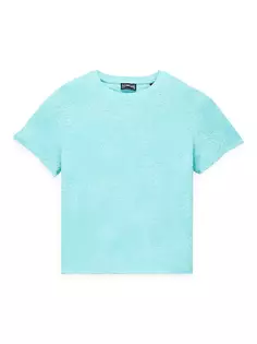 Жаккардовая футболка Little Boy&apos;s Ronde Des Tortues Vilebrequin, цвет thalassa