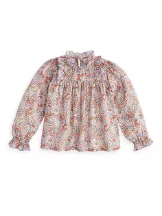 Блузка с рюшами для девочек Lucille Bella Bliss, цвет kenton floral