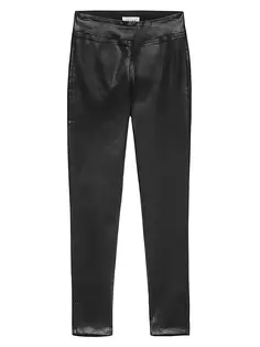 Узкие брюки с покрытием Jetset Frame, цвет noir coated