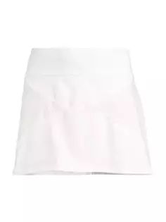 Теннисная юбка из сетки Ace со вставками Addison Bay, белый
