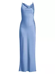 Платье-комбинация Aila с воротником-хомутом Significant Other, синий