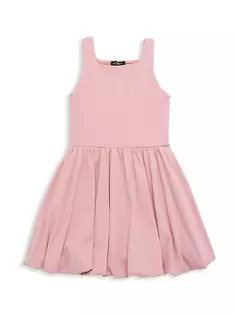 Платье А-силуэта без рукавов для девочек Flowers By Zoe, цвет pink pastel poly