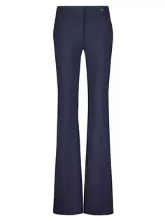 Jules - Расклешенные брюки из эластичного джерси Callas Milano, синий