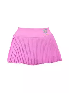 Плиссированная юбка для тенниса Little Girl&apos;s &amp; Girl&apos;s Iscream x Theme Love Iscream, розовый