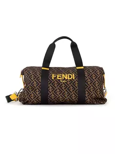 Спортивная сумка FF Fendi, коричневый