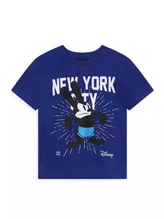 Футболка Little Boy&apos;s &amp; Boy&apos;s Disney New York Givenchy, темно-синий