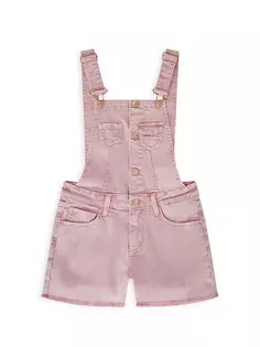 Джинсовые шорты из стираного денима для маленьких девочек и девочек Joe&apos;S Jeans, цвет candy pink