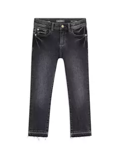 Прямые джинсы Emie с высокой посадкой для маленьких девочек и девочек Dl1961 Premium Denim, цвет tornado