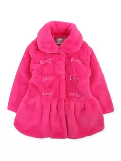 Пальто принцессы для маленьких девочек и маленьких девочек Widgeon, цвет hot pink puff
