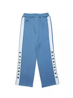 Детские спортивные штаны для маленьких детей Mm6 Maison Margiela, синий