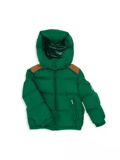 Куртка с капюшоном Little Kid&apos;s &amp; Kid&apos;s Jake Moncler, зеленый