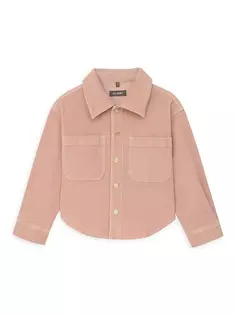 Рубашка из смесового хлопка Olivia для маленьких девочек и девочек Dl1961 Premium Denim, цвет rose