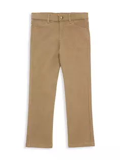 Узкие брюки из твила для маленьких мальчиков и мальчиков Appaman, бежевый
