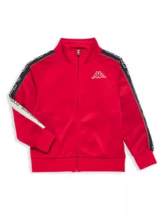 Спортивная куртка Dartem с логотипом Little Kid&apos;s &amp; Kid&apos;s Kappa, красный