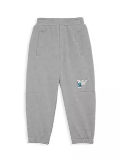 Спортивные штаны с логотипом Little Boy&apos;s &amp; Boy&apos;s Smurf Emporio Armani, серый