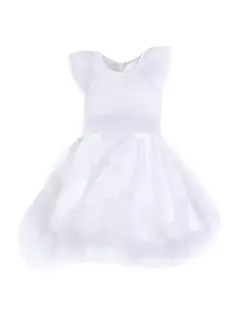 Тюлевое платье Sadie для маленьких девочек и девочек Zoe, белый