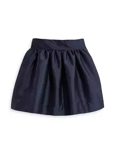 Праздничная юбка для маленьких девочек и девочек Bella Bliss, темно-синий