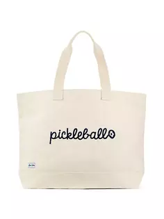 Холщовая сумка-тоут Country Club Ame &amp; Lulu, цвет pickleball stitched