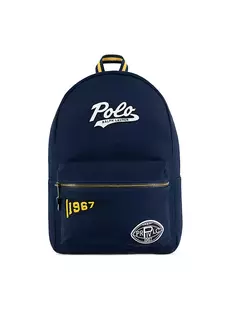 Детский университетский рюкзак-поло Polo Ralph Lauren, цвет newport navy