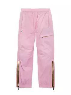 Водоотталкивающие брюки Little Girl&apos;s &amp; Girl&apos;s Edgard K-Way, розовый